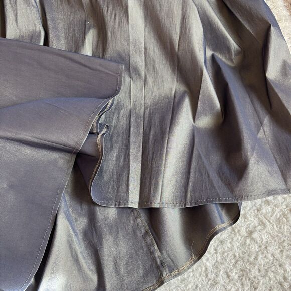 Alex Evenings Shimmer Bandage Built In Bra Fit And Flare Midi Gown Dress Sz 8 - Picture 9 of 12
